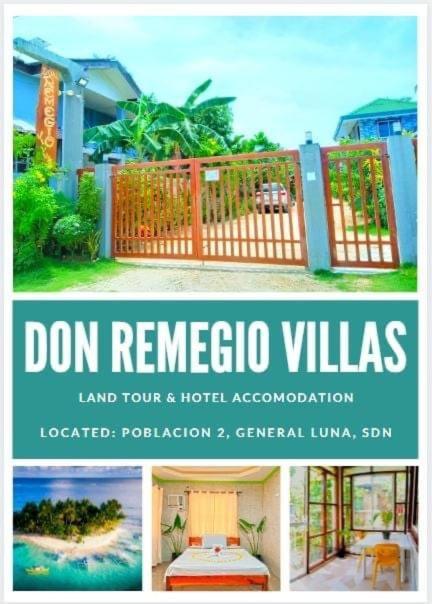 Don Remegio Villas Siargao เจเนอรัลลูนา ภายนอก รูปภาพ